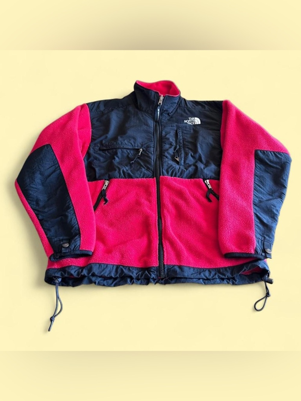 Vintage The North Face Denali Fleece Red Black Women’s L Men’s S